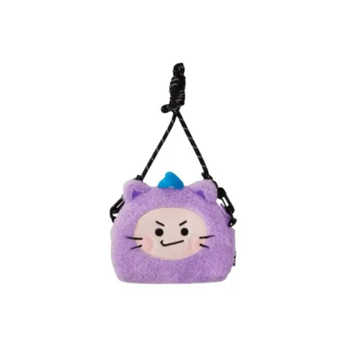 LINE FRIENDS Storage Bags Light Purple