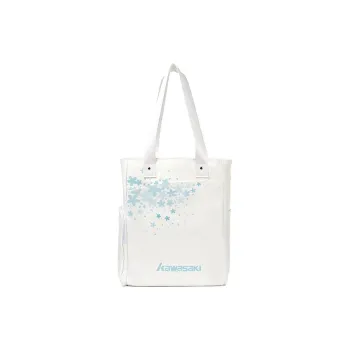 Kawasaki Pu Shoulder Bag Regular Unisex Cyan White