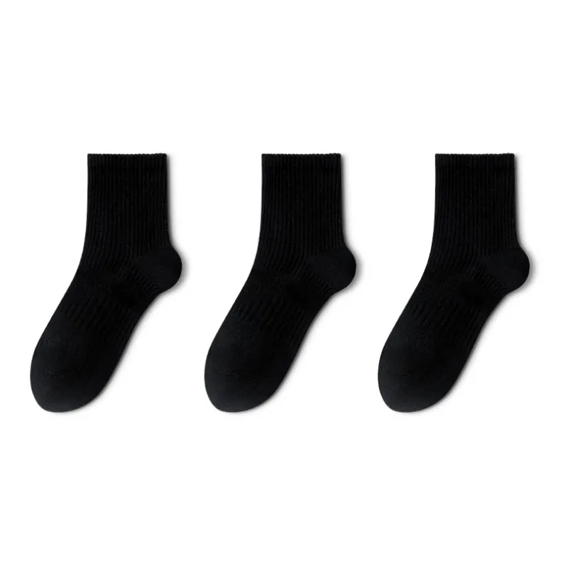 BENQU Mid Calf Socks Unisex 3 Pack-9