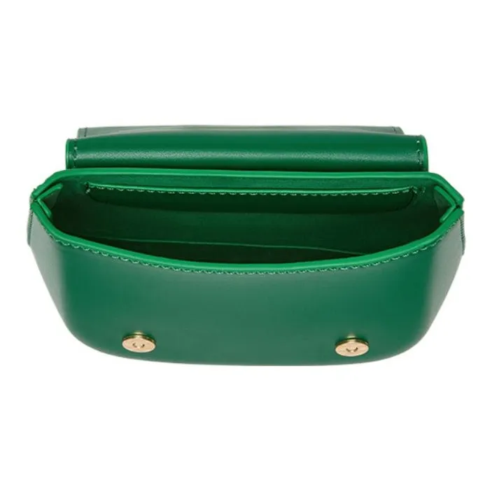 BASTO PU Saddle Bag, Crossbody Bag Trumpets Women's Black/Green/Brown-2