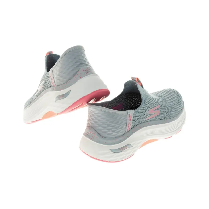 Skechers Max Cushioning Cushioning Wear-Resistant Low-Top Running Shoes Women's Gray-2