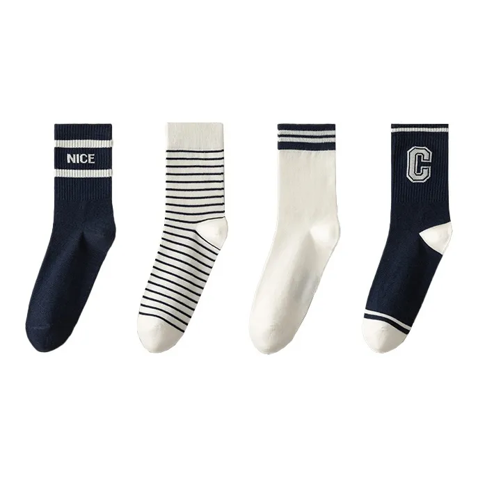 Lanza Mid-Calf Socks Men's 4 Pack-7