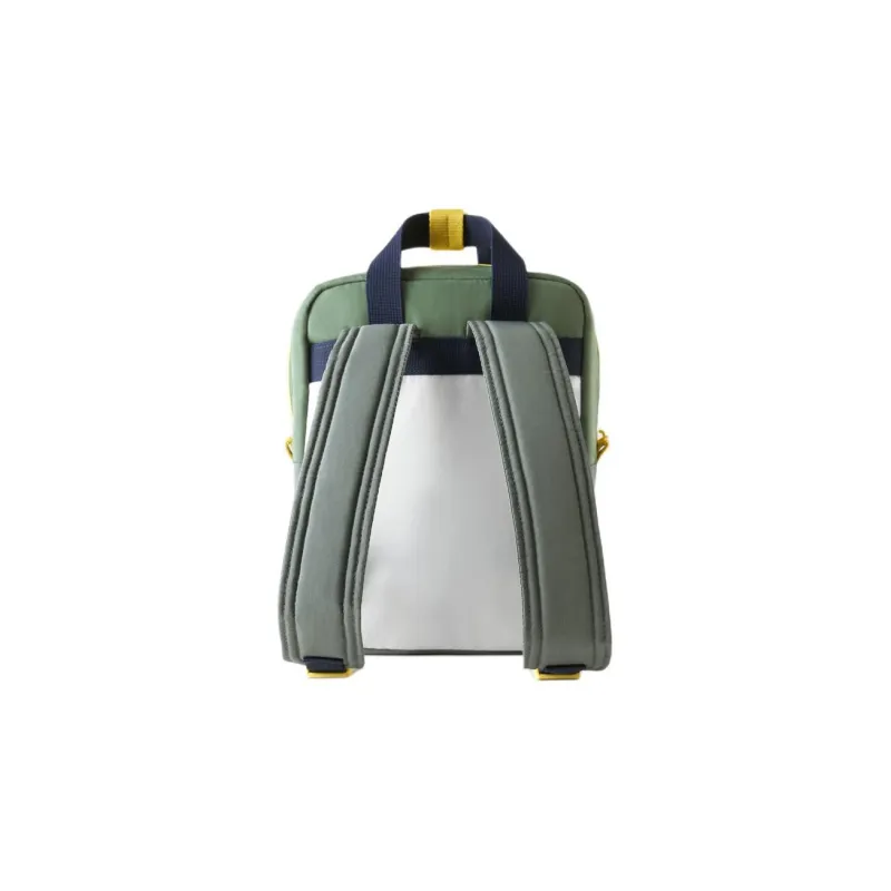 ZARA Snoopy Co-Branded Polyester Backpack Regular Unisex Green-3