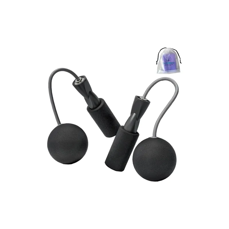 Ledomoda Aerobic Fat Reduction Non Countable Jump Ropes Fitness Crowd Sponge Controller PVC Plastic Rope-14