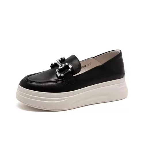 Satchi Loafers Women's Black