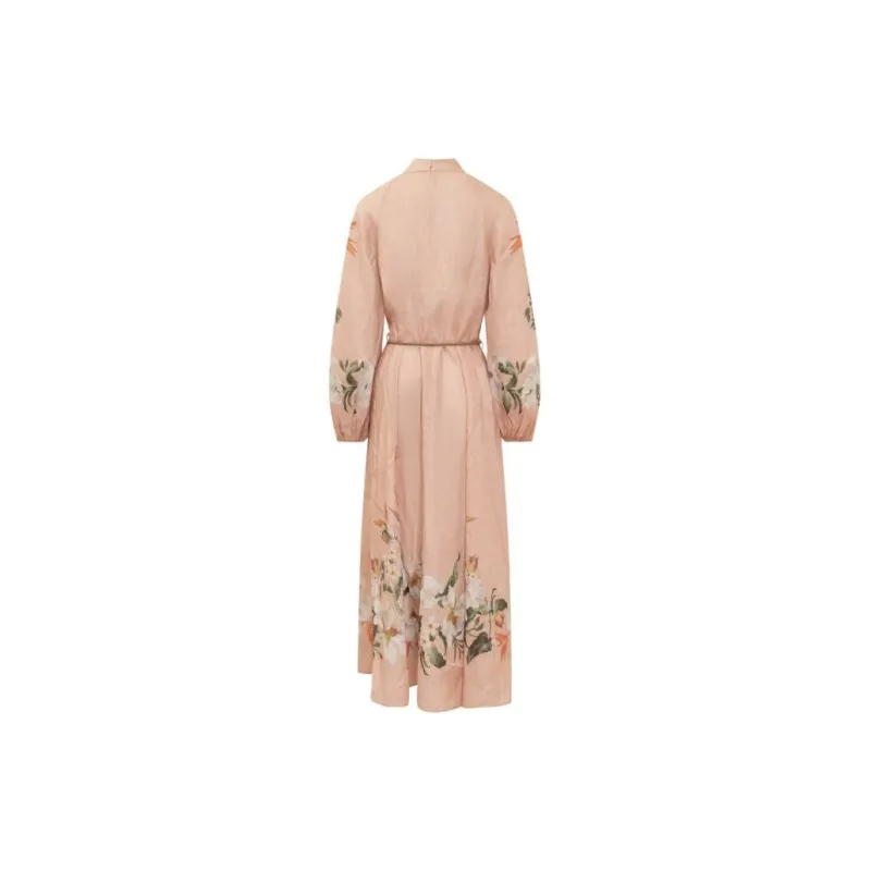 Zimmermann Long-Sleeved Dresses Women's Pink-1