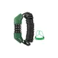 Strengthened Cable Lock, Green[Length 1.5m]Comes with 1.2m of Thin Steel Cable.