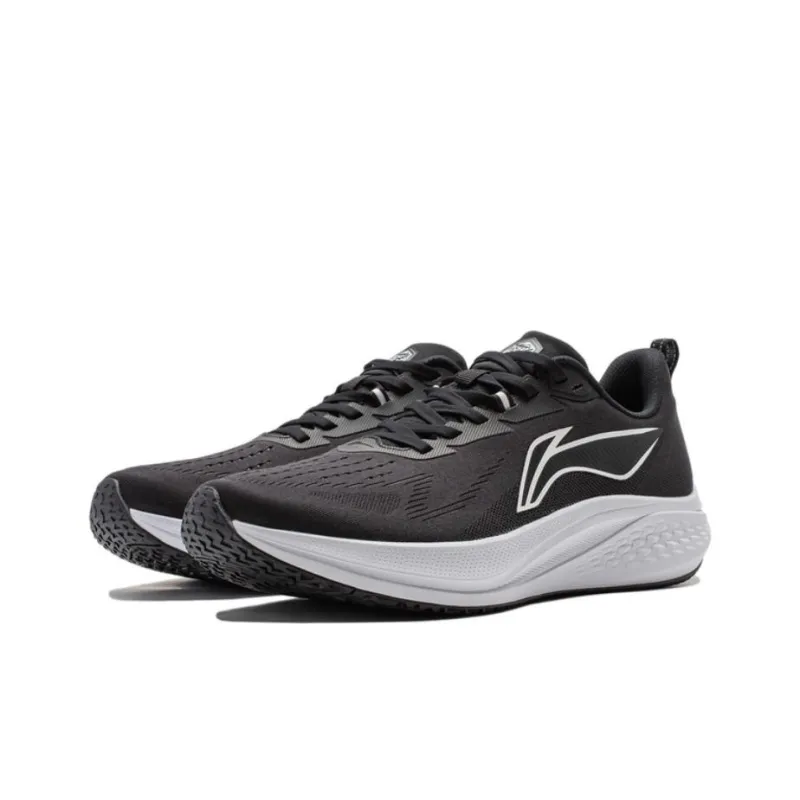 LiNing Red Hare 7 Cushioning, Slip Resistant, Lightweight Low Top Training Running Shoes Men's Black-2