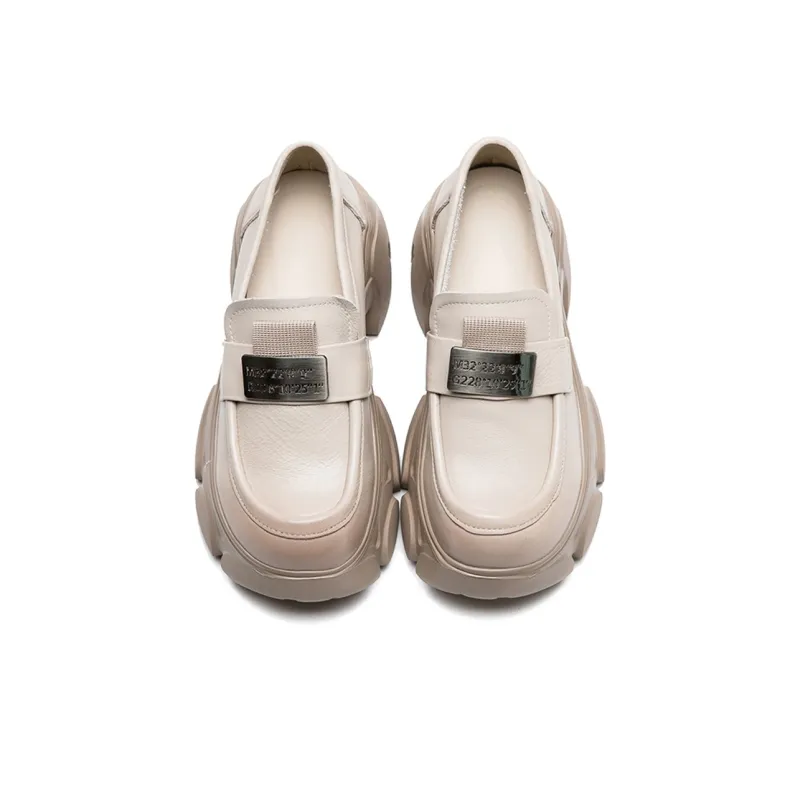 Jay Loafers Women's Beige/Black-3