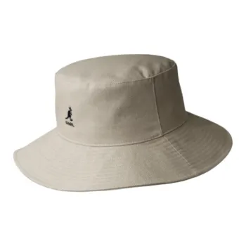 KANGOL Cotton Bucket Hats Unisex Gray
