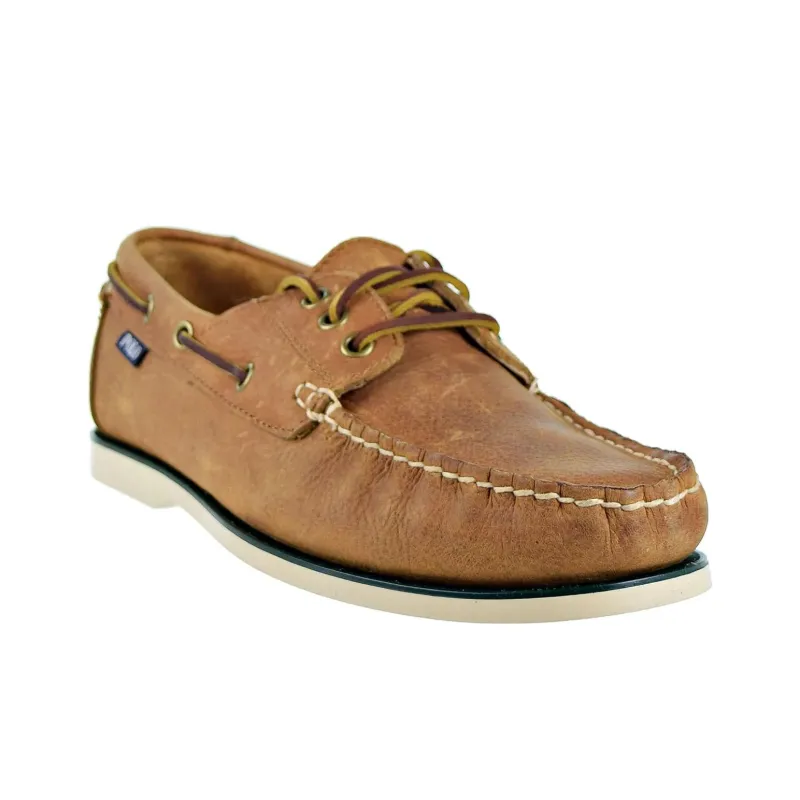Polo Ralph Lauren Bienne Boat Shoe Tan-2