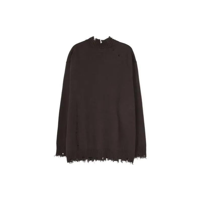Yohji Yamamoto Sweater Unisex Khaki-1