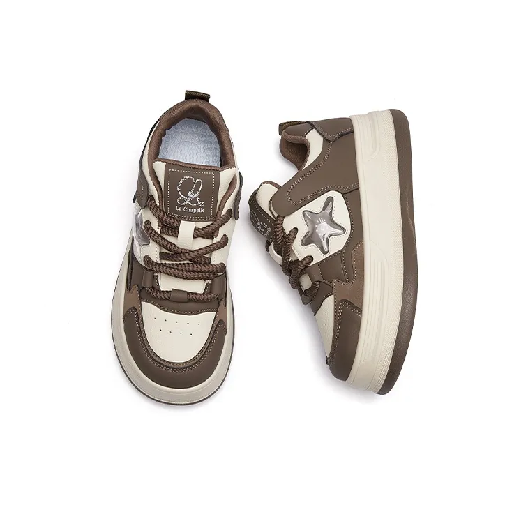 La Chapelle Height Increasing Lightweight Low Top Skateboard Shoes Women's-12