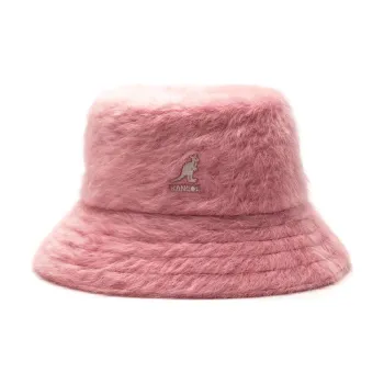 KANGOL Wool Modified Acrylic Nylon Bucket Hats Women's Pink