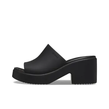 Crocs Brooklyn Slide Heels 'Black' Women's