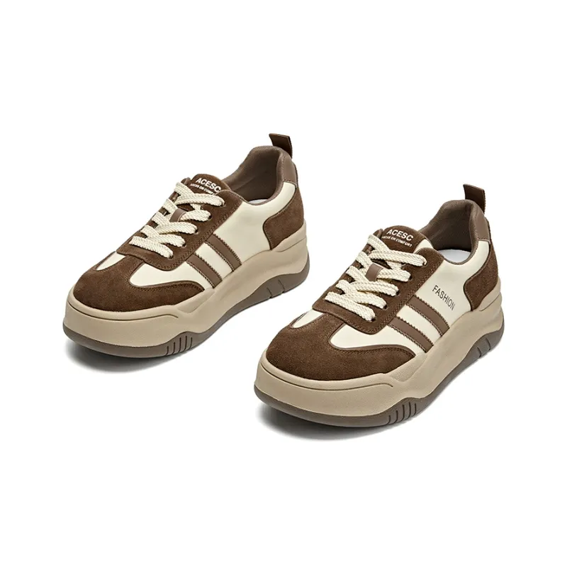 ACESC Shock Absorbers Low Top Skateboard Shoes Women's-18