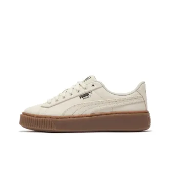 PUMA Basket Platform Canvas 'Beige' Women's