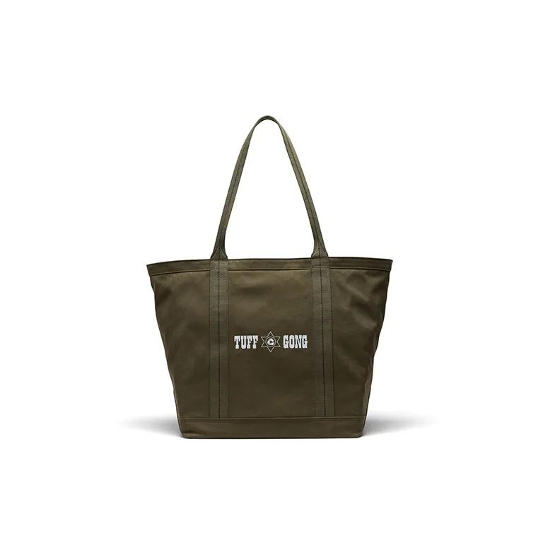 Herschel Recycled Material Tote Bag, Shopping Bag, Handbag Tubas Unisex Ivy Green-1