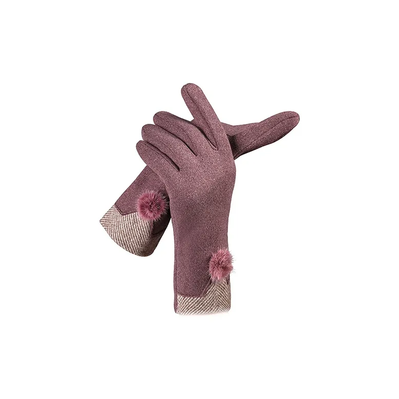 AAJF Polyester Knit Gloves Women's-4