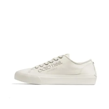 Jimmy Choo Latte Low Top Skateboard Shoes Men's Ecru