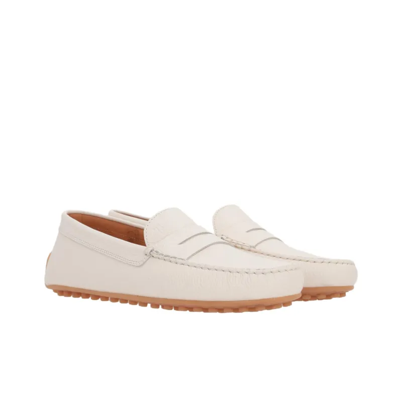 TOD'S Gommino Round Toe Slip-On Loafers Women's-3