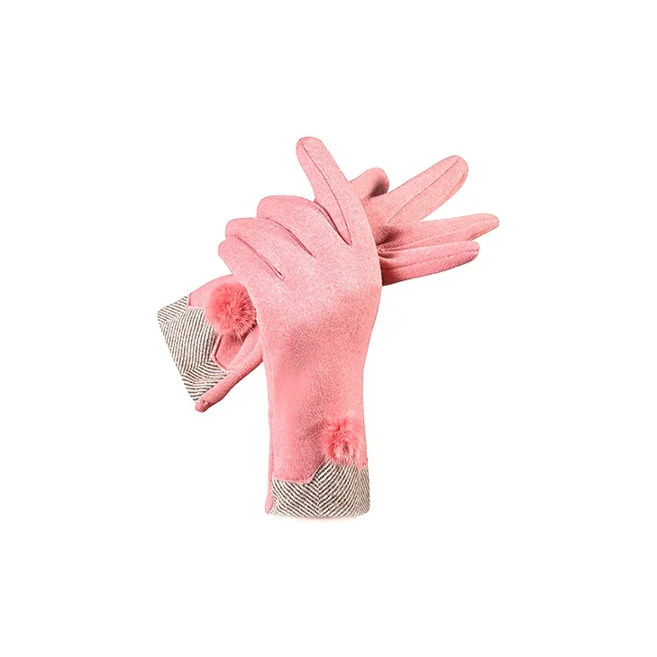 AAJF Polyester Knit Gloves Women's-2