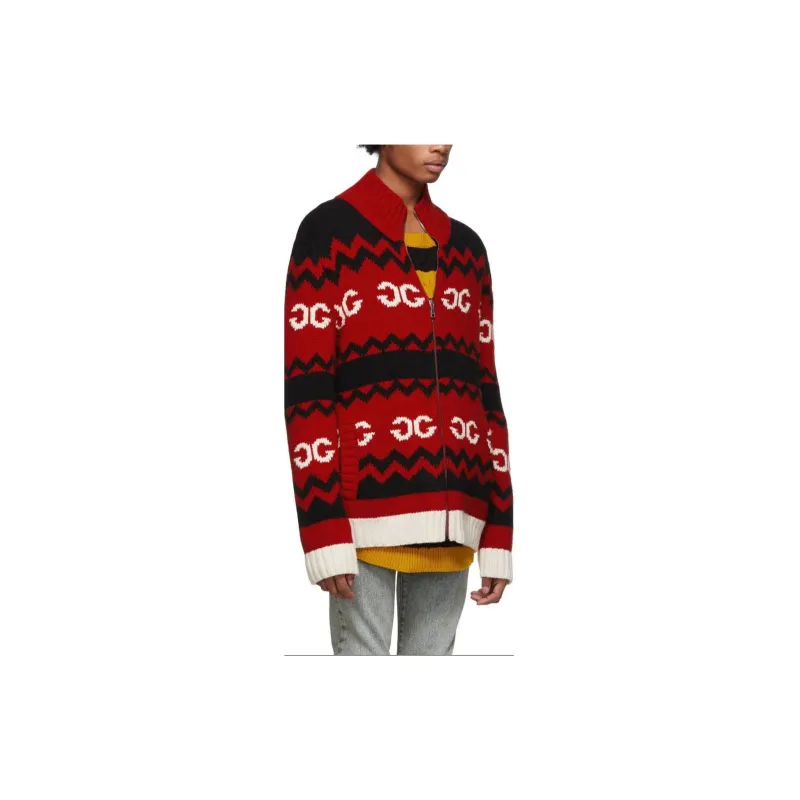 GUCCI Sweaters Men Red-2