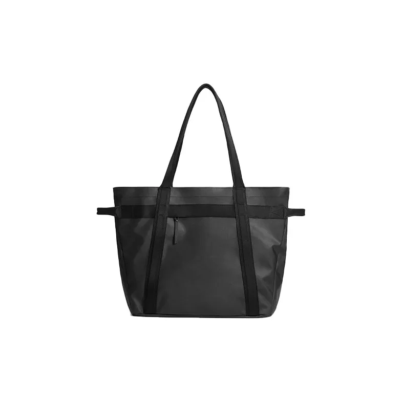 Herschel Recycled Material Totes Handbag Shoulder Bag Large Size Unisex Black-2