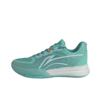 LiNing Cushioned Slip Resistant Low Top Basketball Shoes Men's Green
