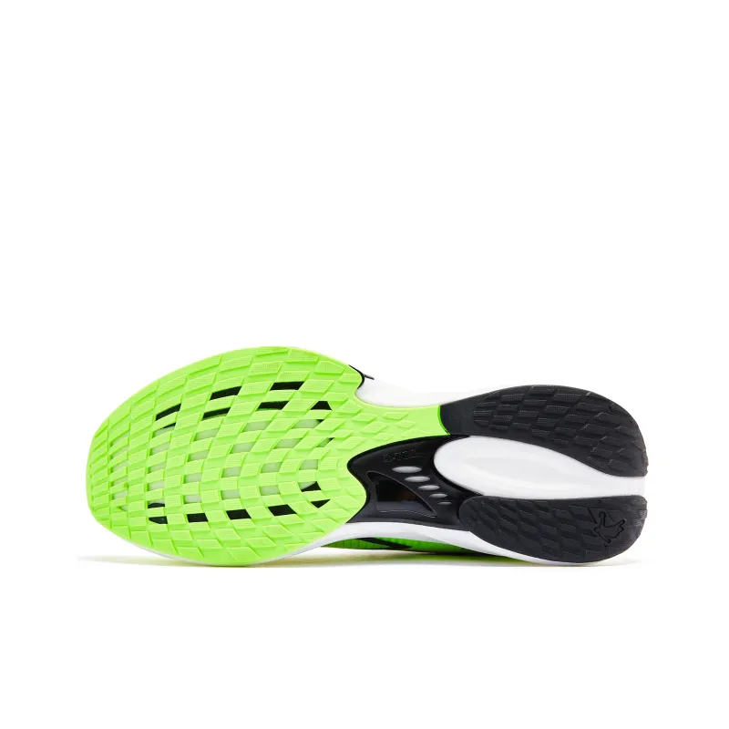 QIAODAN Rapid 2.0 Cushioning Anti-Slip And Wear-Resistant Low-Top Q-KUNGFU PRO Running Shoes Men's White Green-4