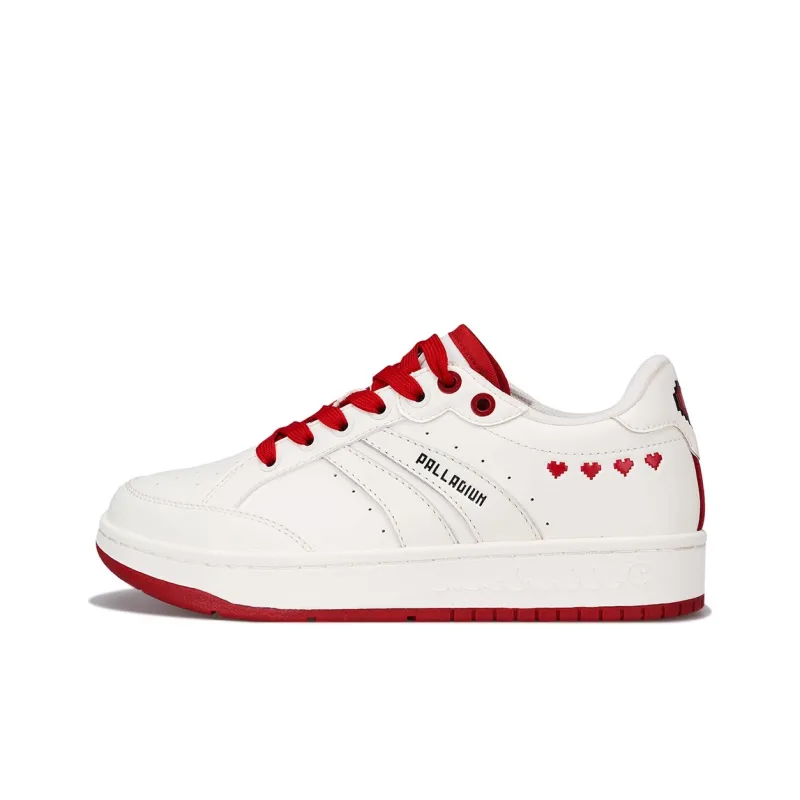 Palladium Comfortable Versatile Anti Slip And Wear Resistant Low Top Skateboard Shoes Unisex White Box-1