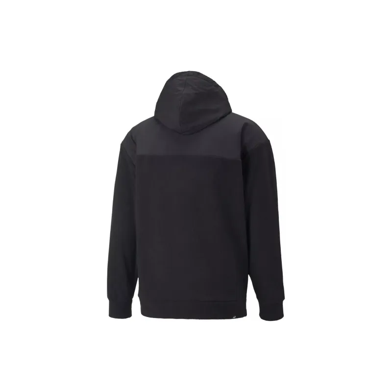 PUMA RAD/CAL POLARFLEECE HALF-ZIP Sweatshirt Men's Black-1