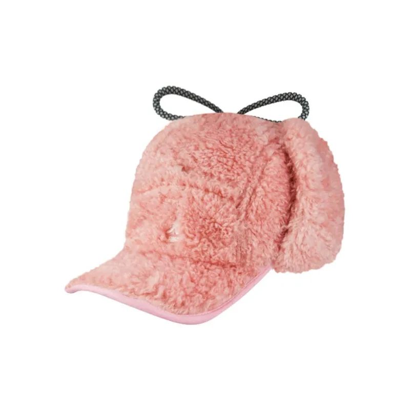 KANGOL Polyester Trapper Hats Men's Pink-5