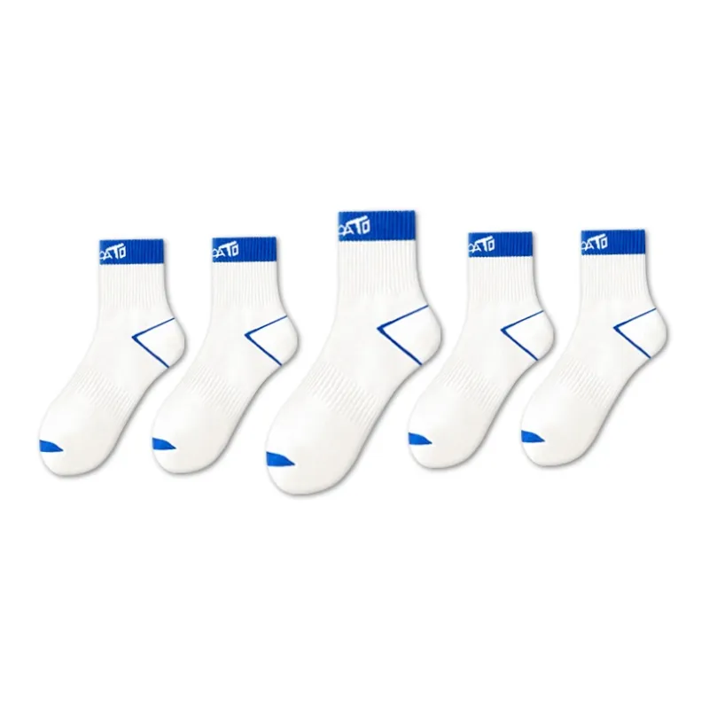 LUOLIAN Mid Calf Socks Unisex 5 Pack-30
