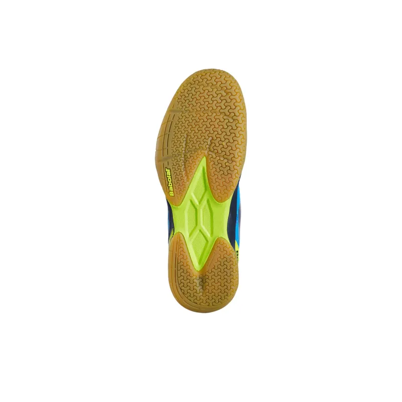 Babolat Cushioned Slip Resistant Low Top Badminton Shoes Men's Blue-2
