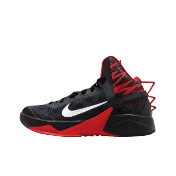 Nike Zoom Hyperfuse 2013 Black/Metallic Silver University Red
