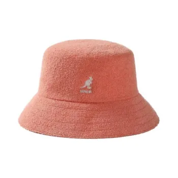 KANGOL Acrylic Modified Acrylic Polyamide Bucket Hats Women's Pink