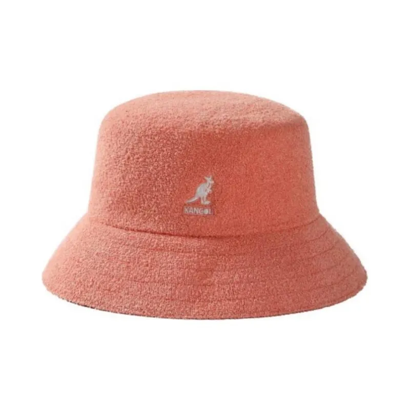 KANGOL Acrylic Modified Acrylic Polyamide Bucket Hats Women's Pink-0