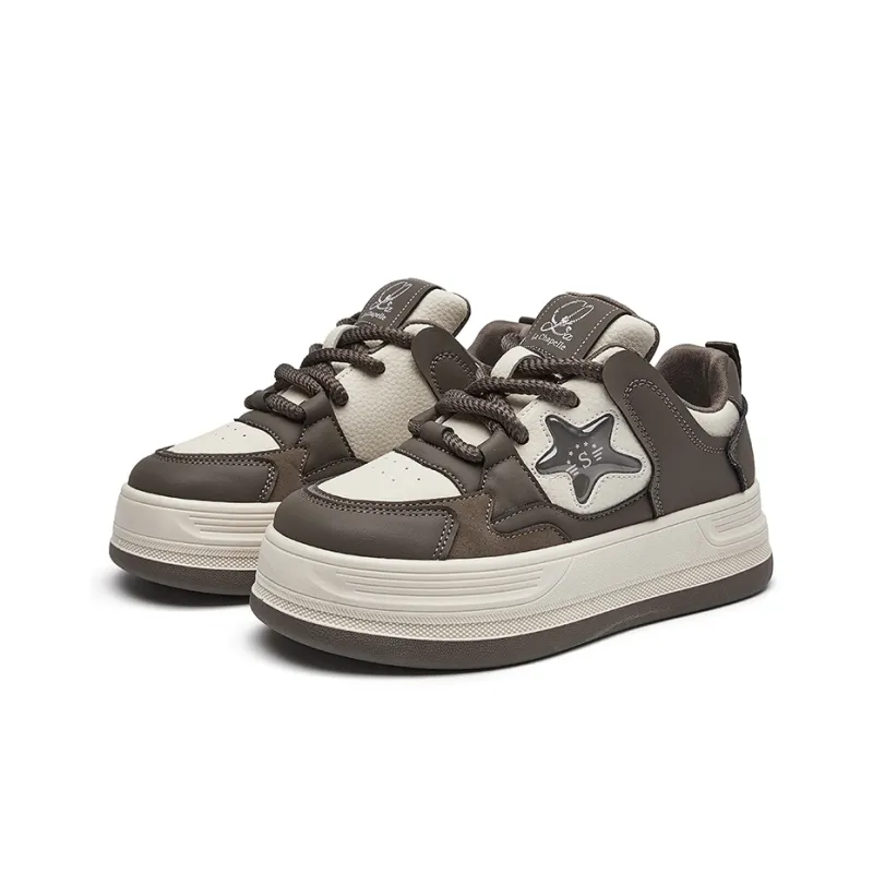 La Chapelle Height Increasing Lightweight Low Top Skateboard Shoes Women's-11