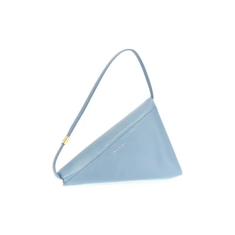 MARNI Prisma Logo Embossed Shoulder Bag-1