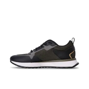 BOSS Logo print Panelled Sneakers