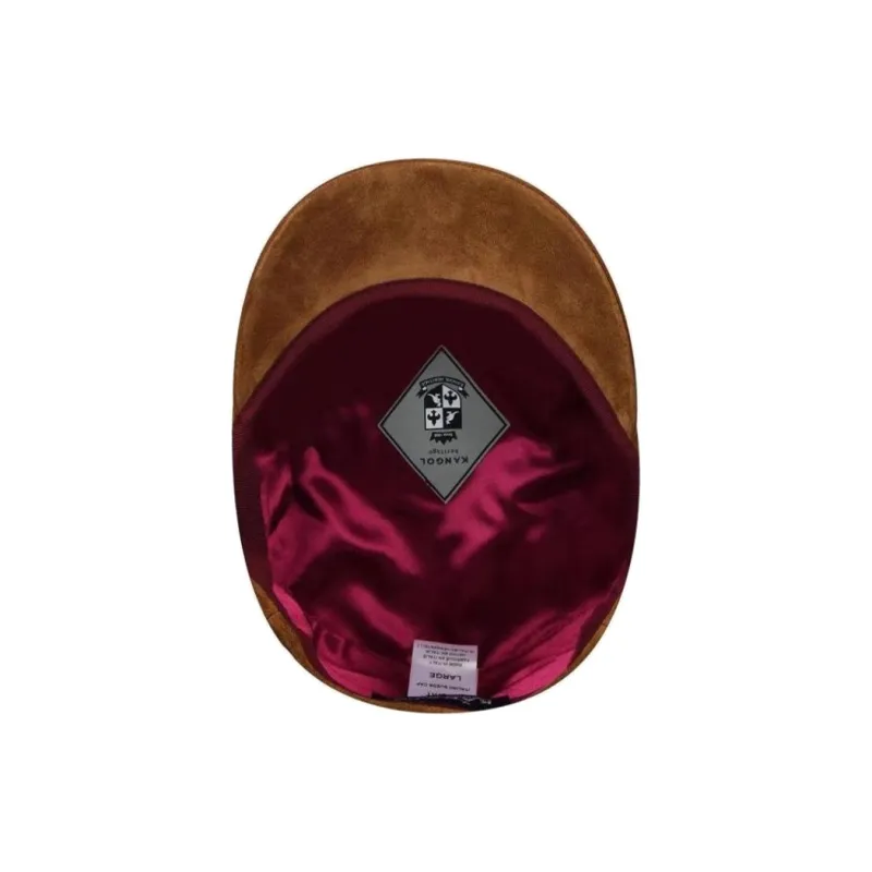 KANGOL Suede Berets Unisex Brown-3