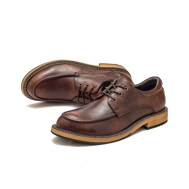 Jay Men's Casual Shoes Men Low Top Brown-3