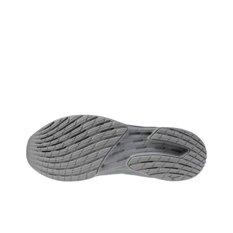 Mizuno Cushioning Wear Resistant Low Top Running Shoes Unisex Gray-4