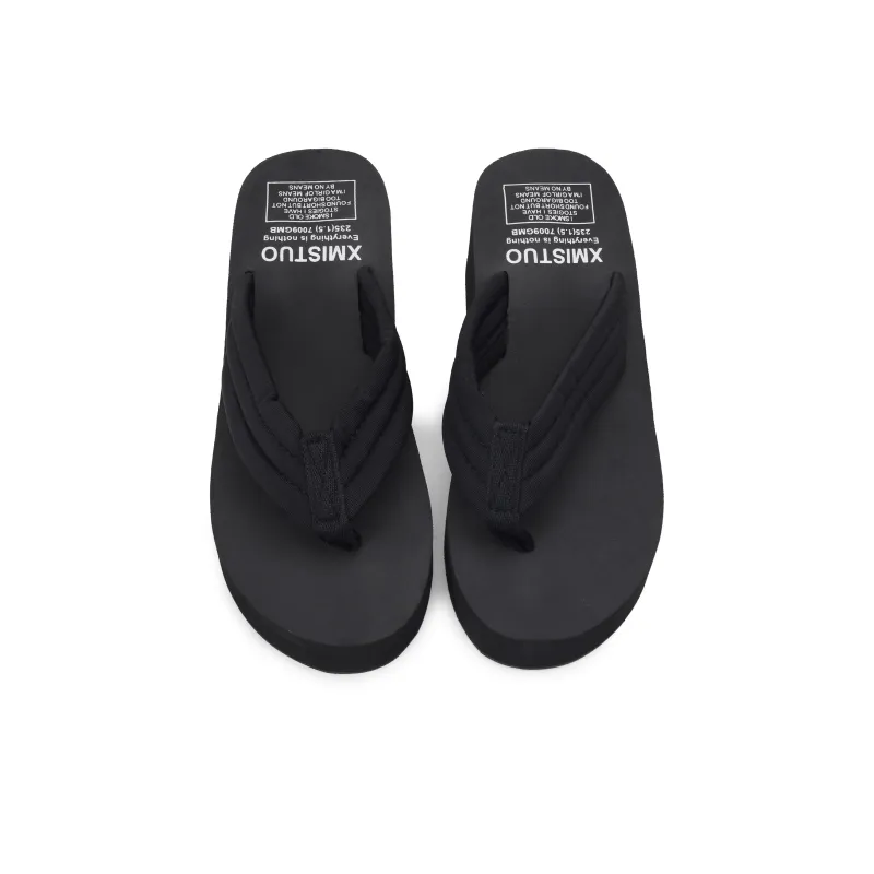 XMISTUO Rubber Sole Slip Resistant Quiet Flip Flops Women's-18