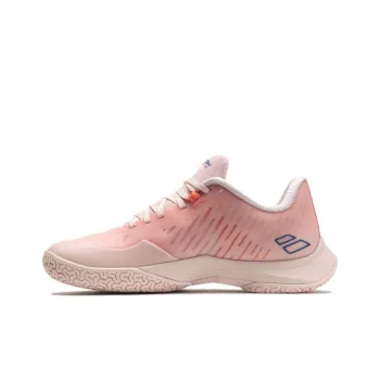 Babolat Cushioned Slip-Resistant Low-Top Badminton Shoes Women's Pink