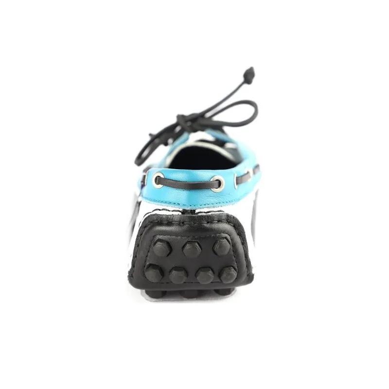Just Cavalli Boat Shoes Men's Blue-5