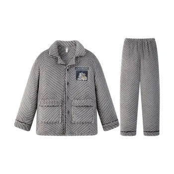 William Pajama Set Men's Fleece Men
