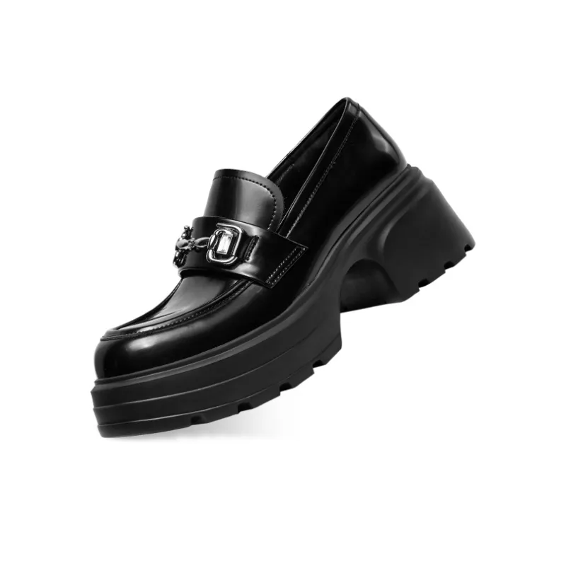 CHERYKALLY Loafers Women's Black/Ecru-5