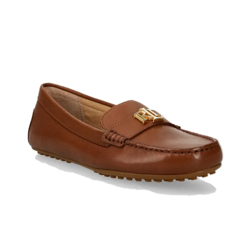 Polo Ralph Lauren Polo Ralph Lauren Barnsbury Driver Logo Plaque Loafers Women's-1